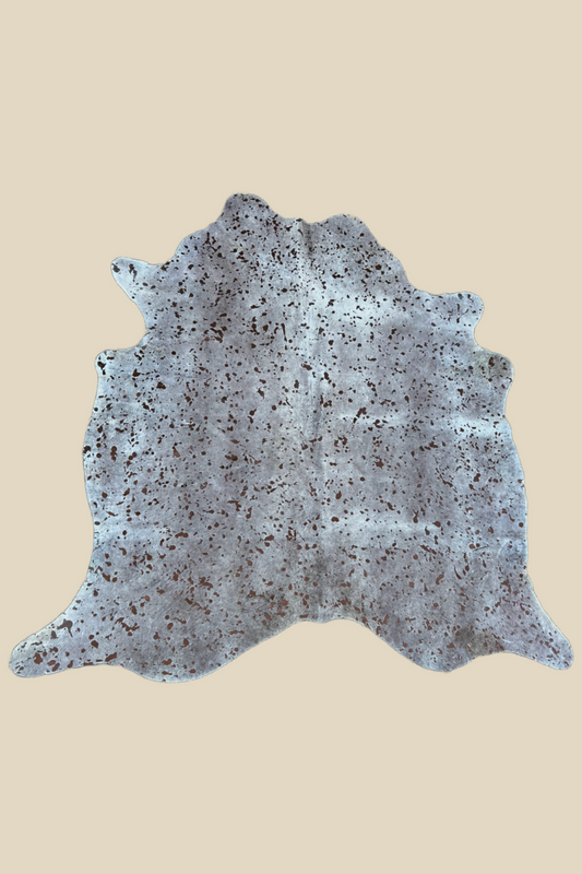 Metallic Cowhide Rug - Bronze