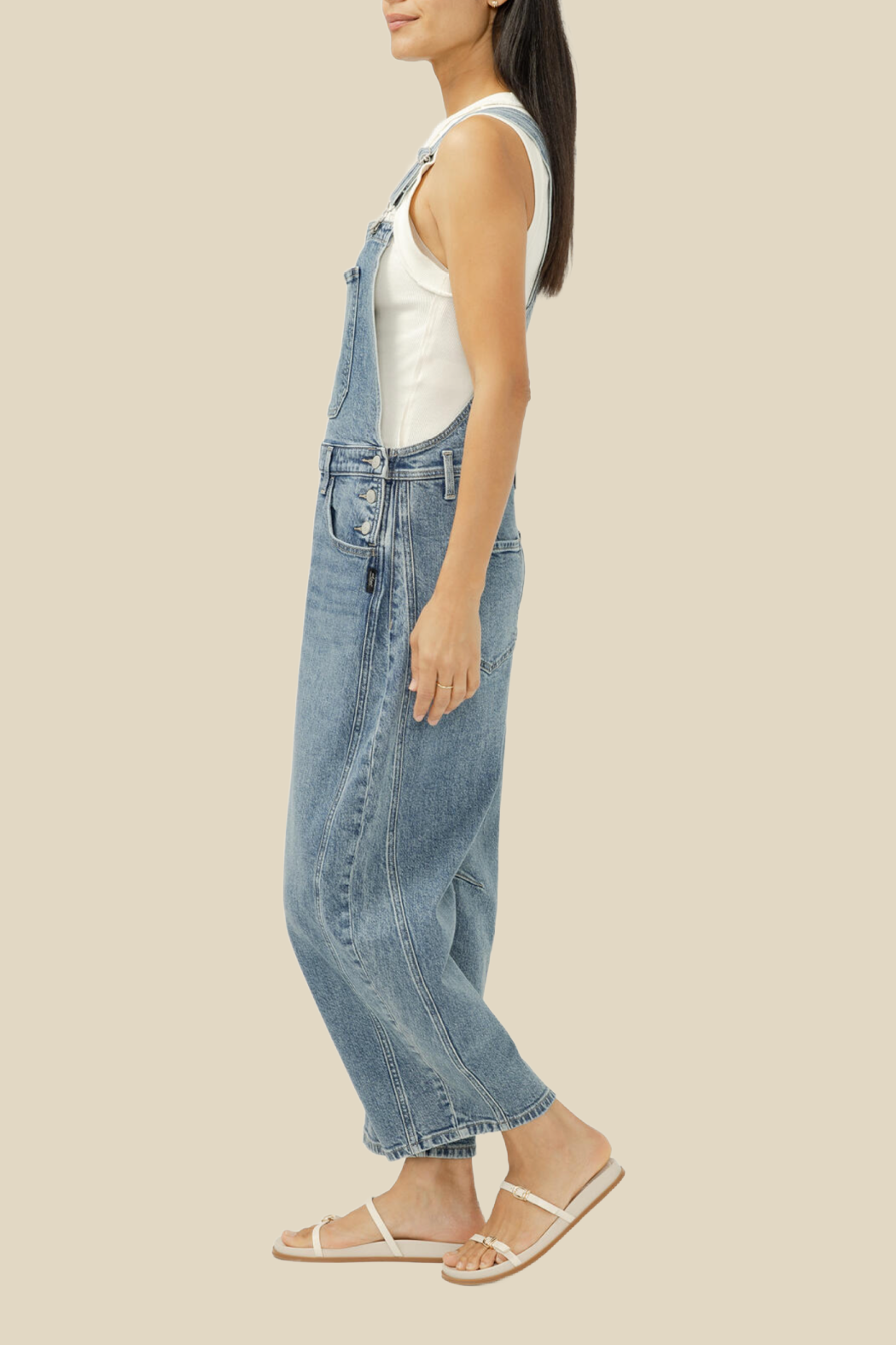 Barrel Leg Overalls