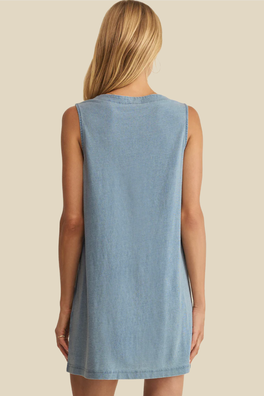 Solace Denim Mini Dress