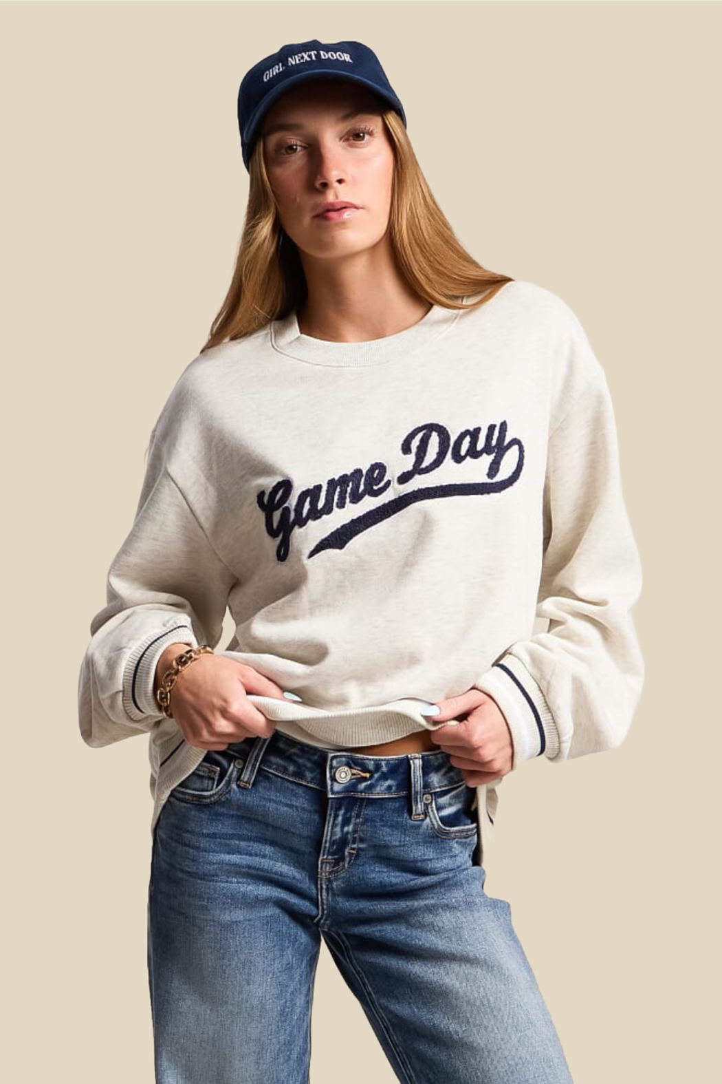 Boyfriend Game Day Sweatshirt