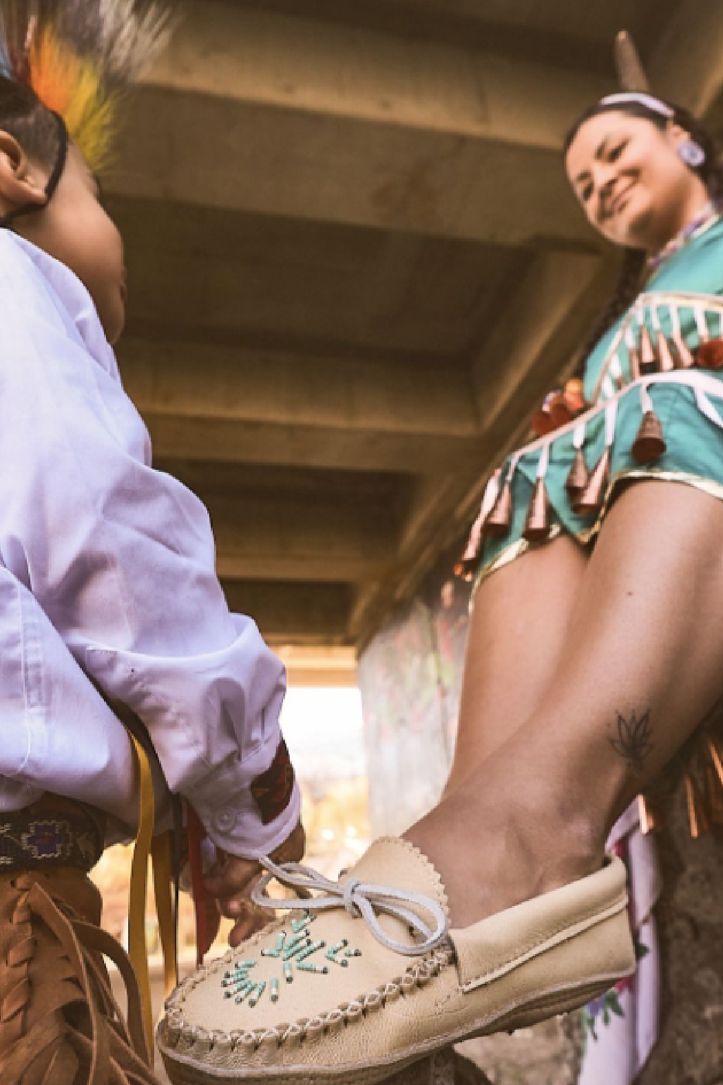 Moose Hide Leather Beaded Moccasins – The Old Mill