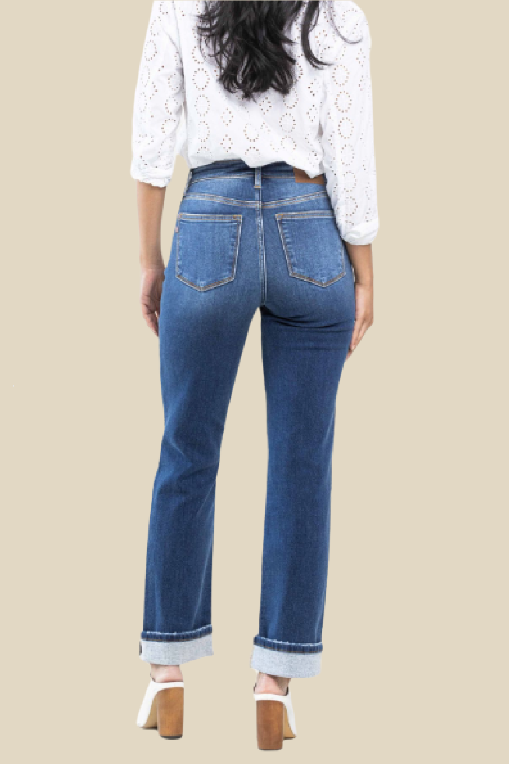 Straight Leg Jeans