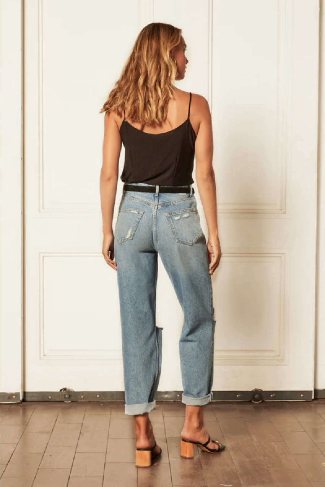 Toby High Rise Tapered Jean