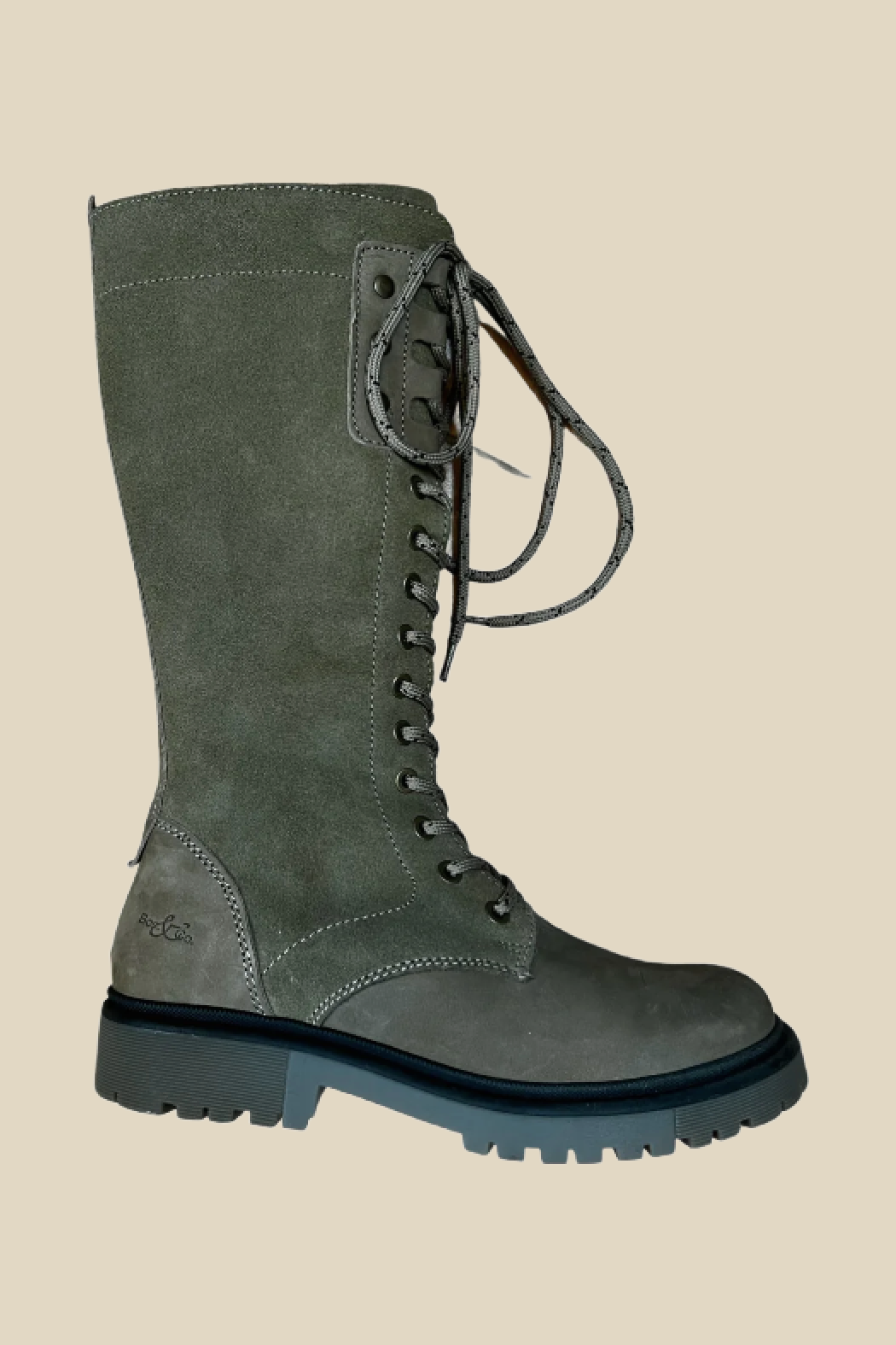 Axe Lace Up Tall Boot