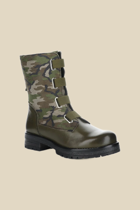 Pause Camo Zip Up Boots