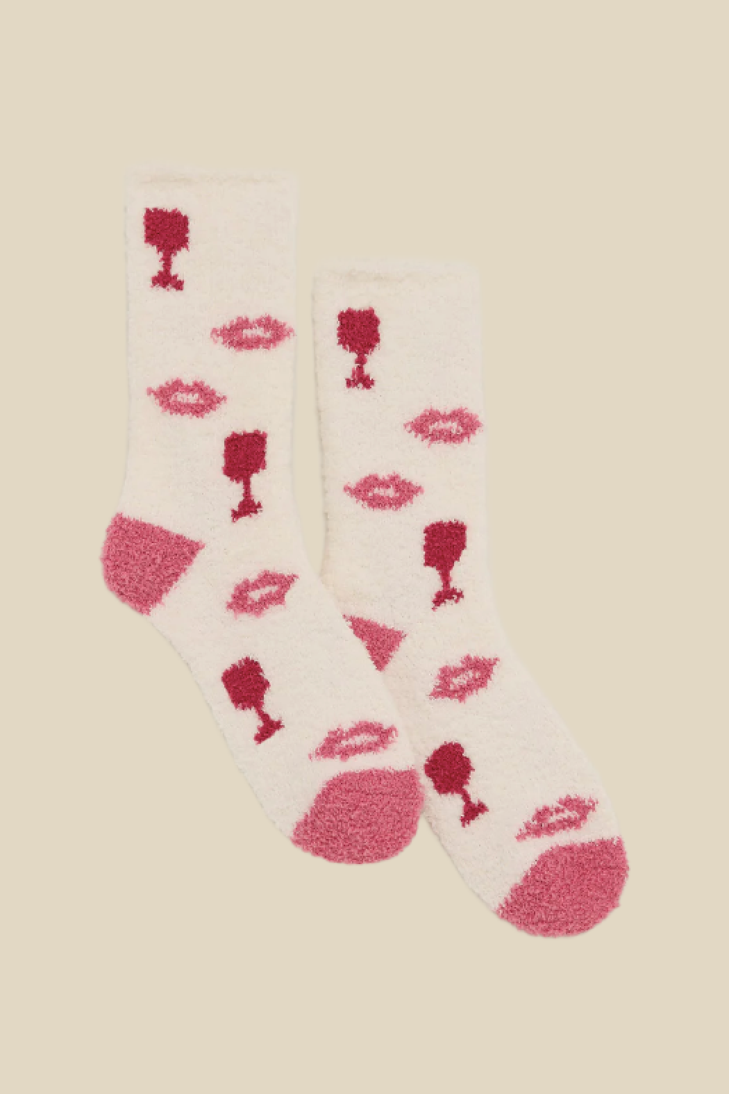 Plush Wine Socks