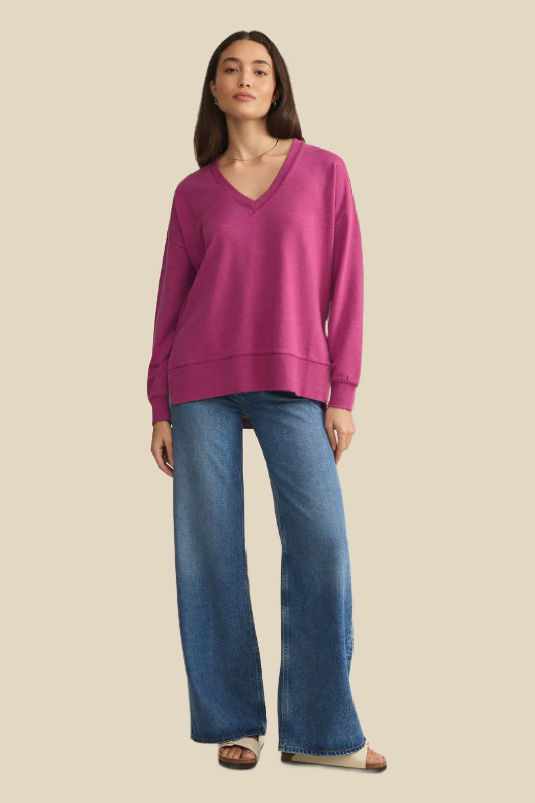 Modern V-Neck Weekender