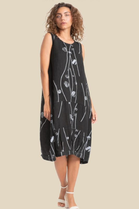 French Linen Dress