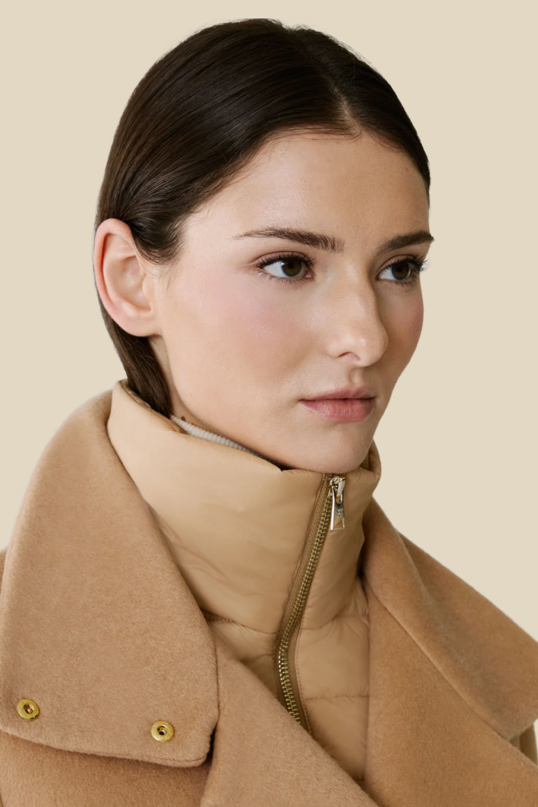 Abbi Wool Bib Coat