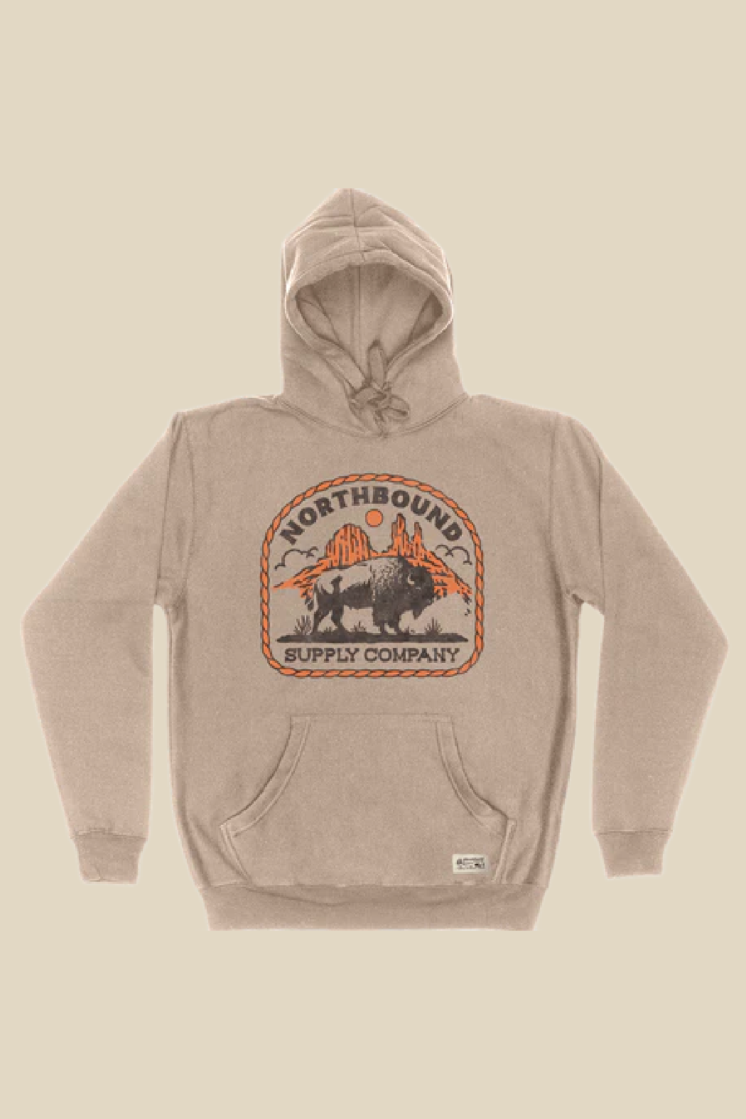 Western Bison Hoodie