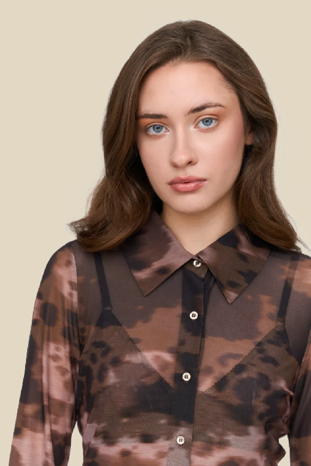 Pattern Button Up