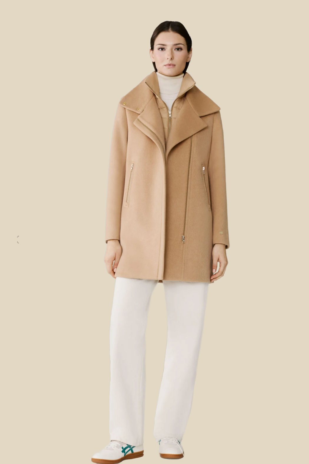 Abbi Wool Bib Coat