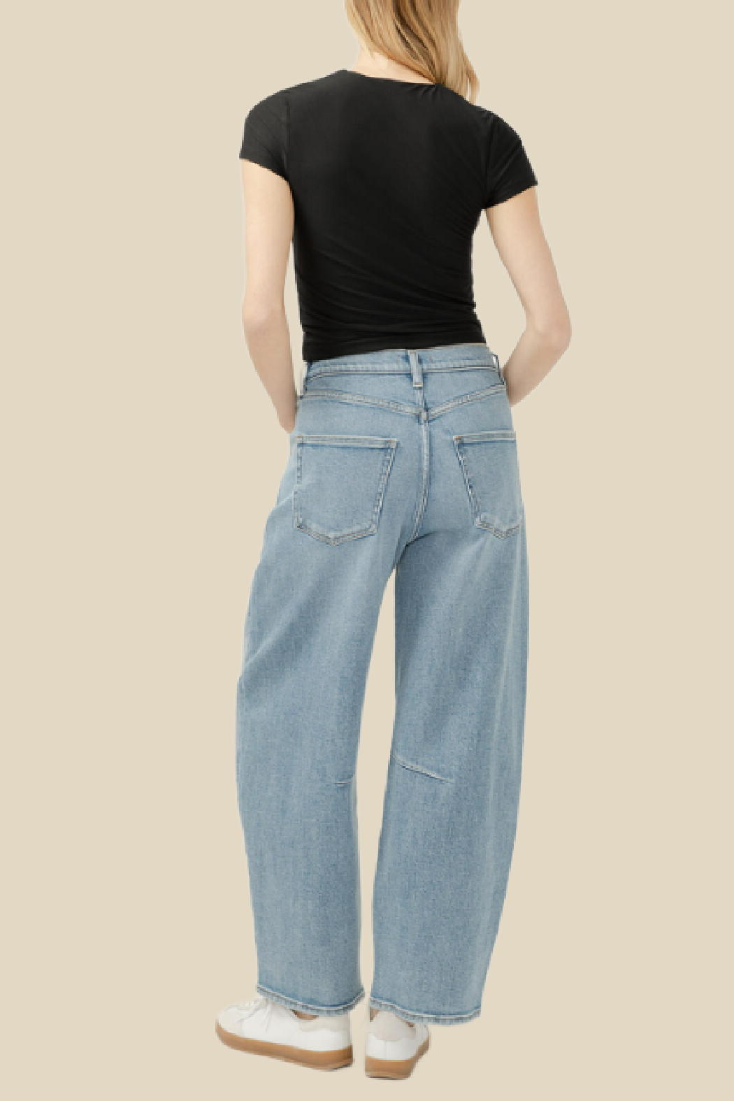 Silver High Rise Barrel