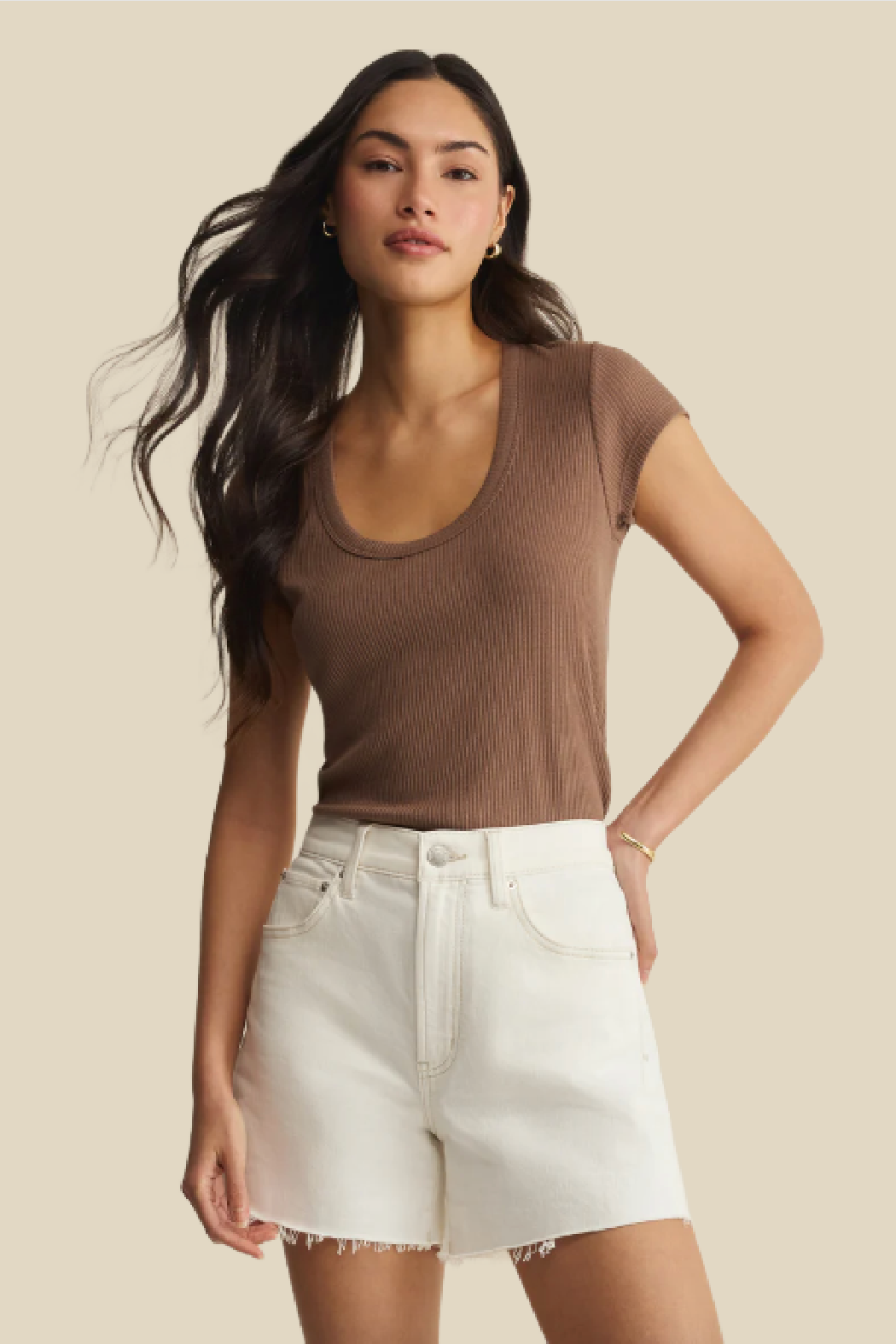 Leisurely Scoop Neck