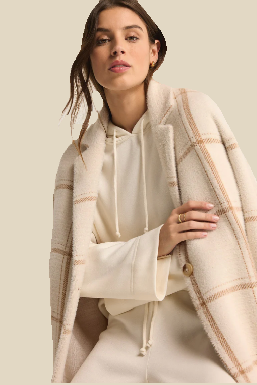 Mason Windowpane Coat