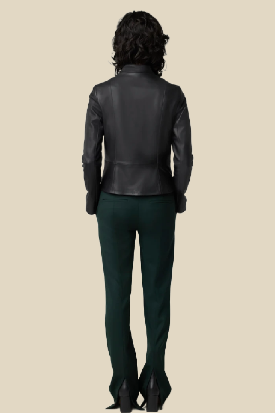 Saskia Leather Jacket