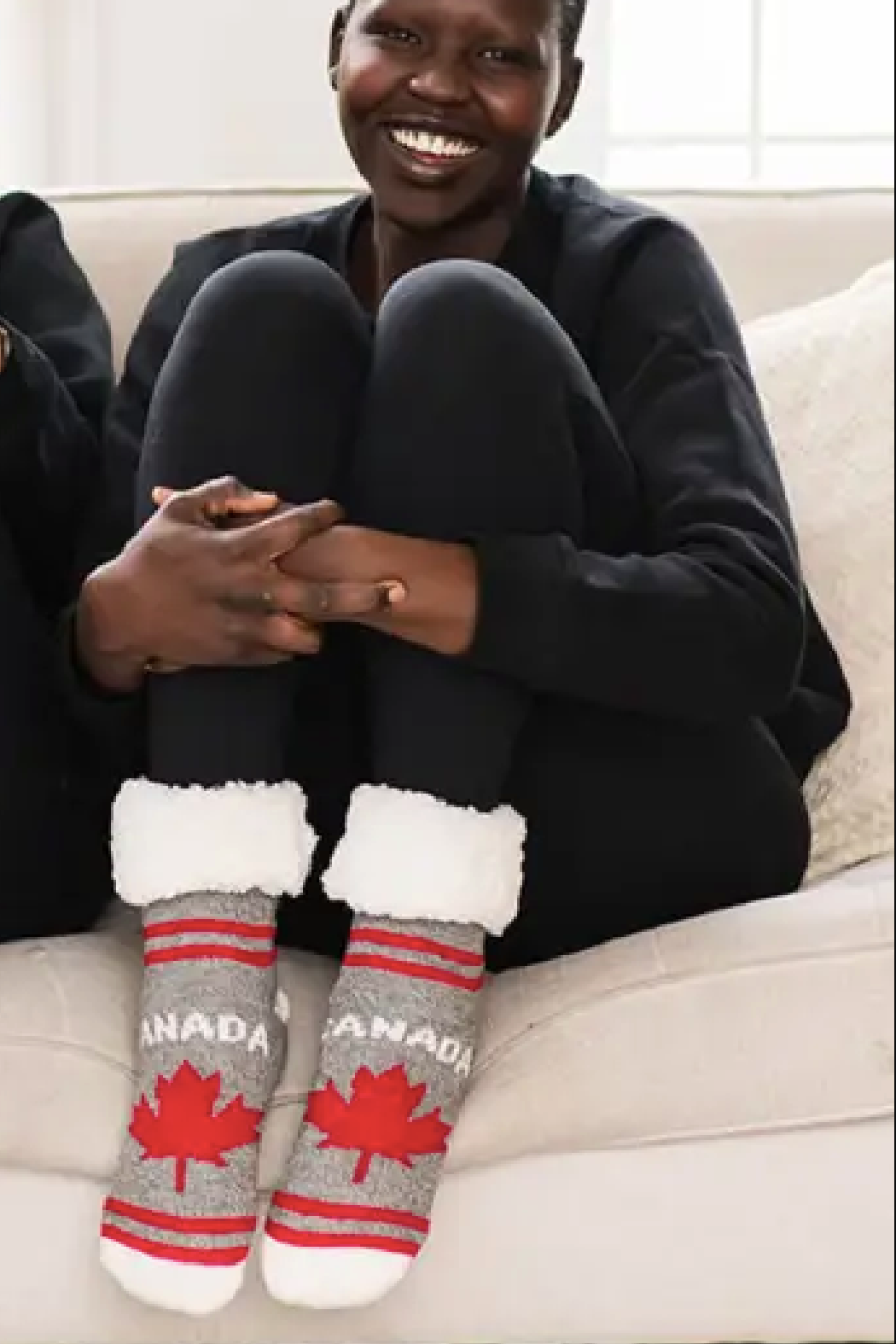 Canada Slipper Socks