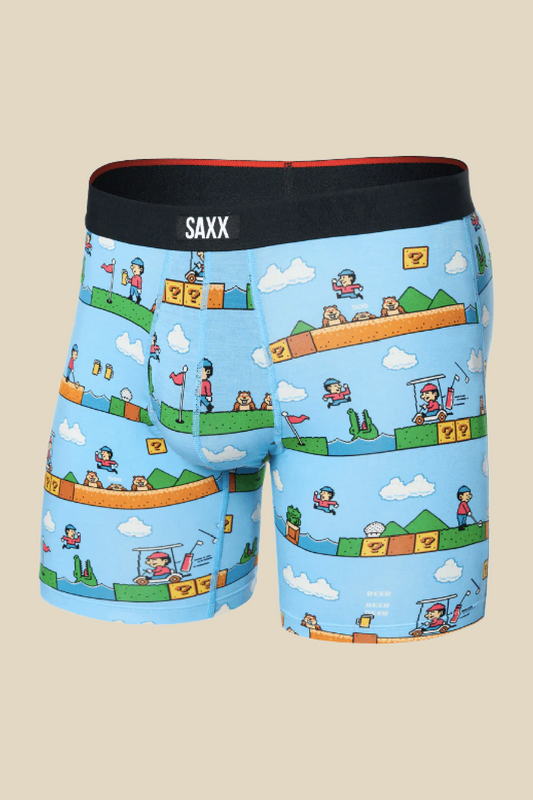 SAXX Holiday Print