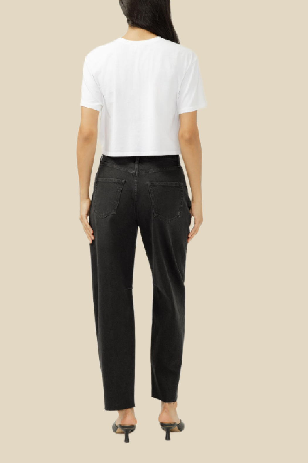 Silver High Rise Barrel