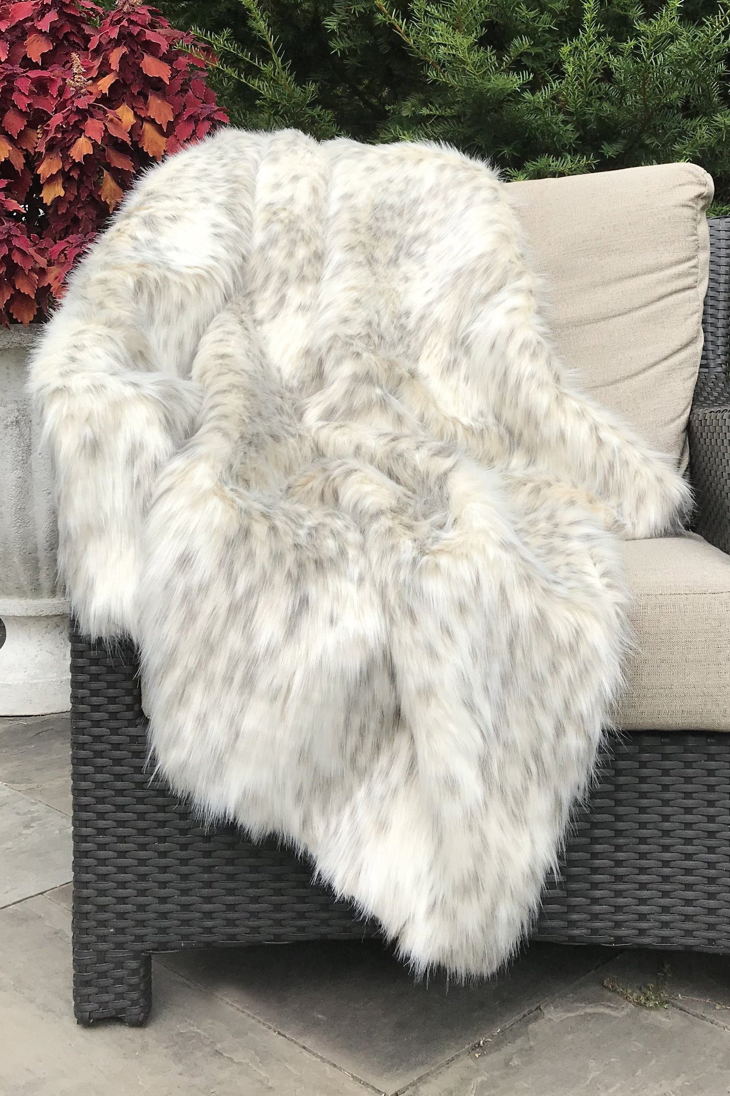 Faux Fur Throw