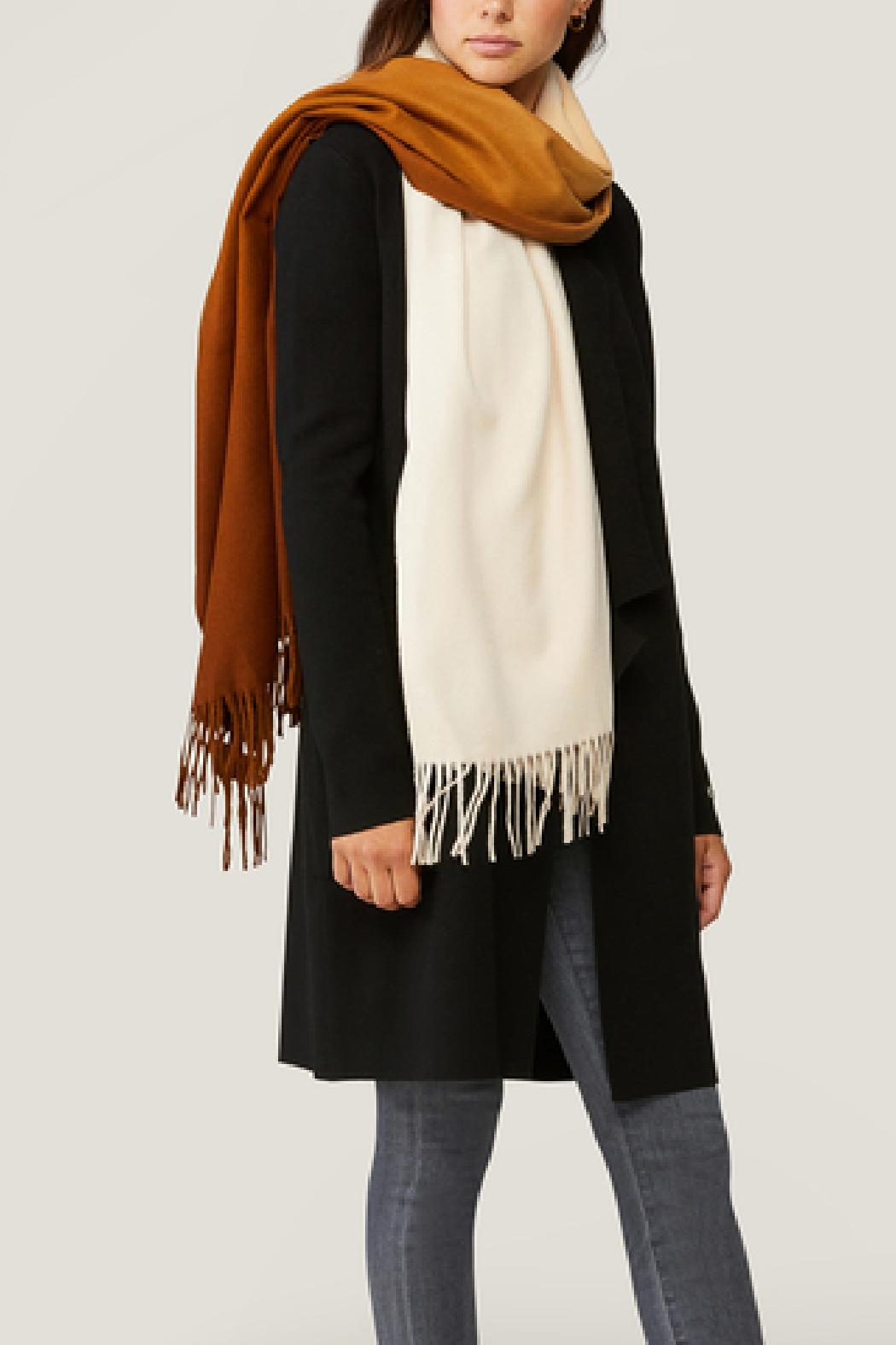 Soia Kyo Two Tone Scarf