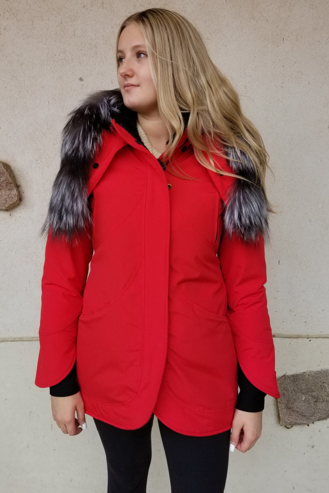 Joseph Tassoni Fingertip Tulip Parka