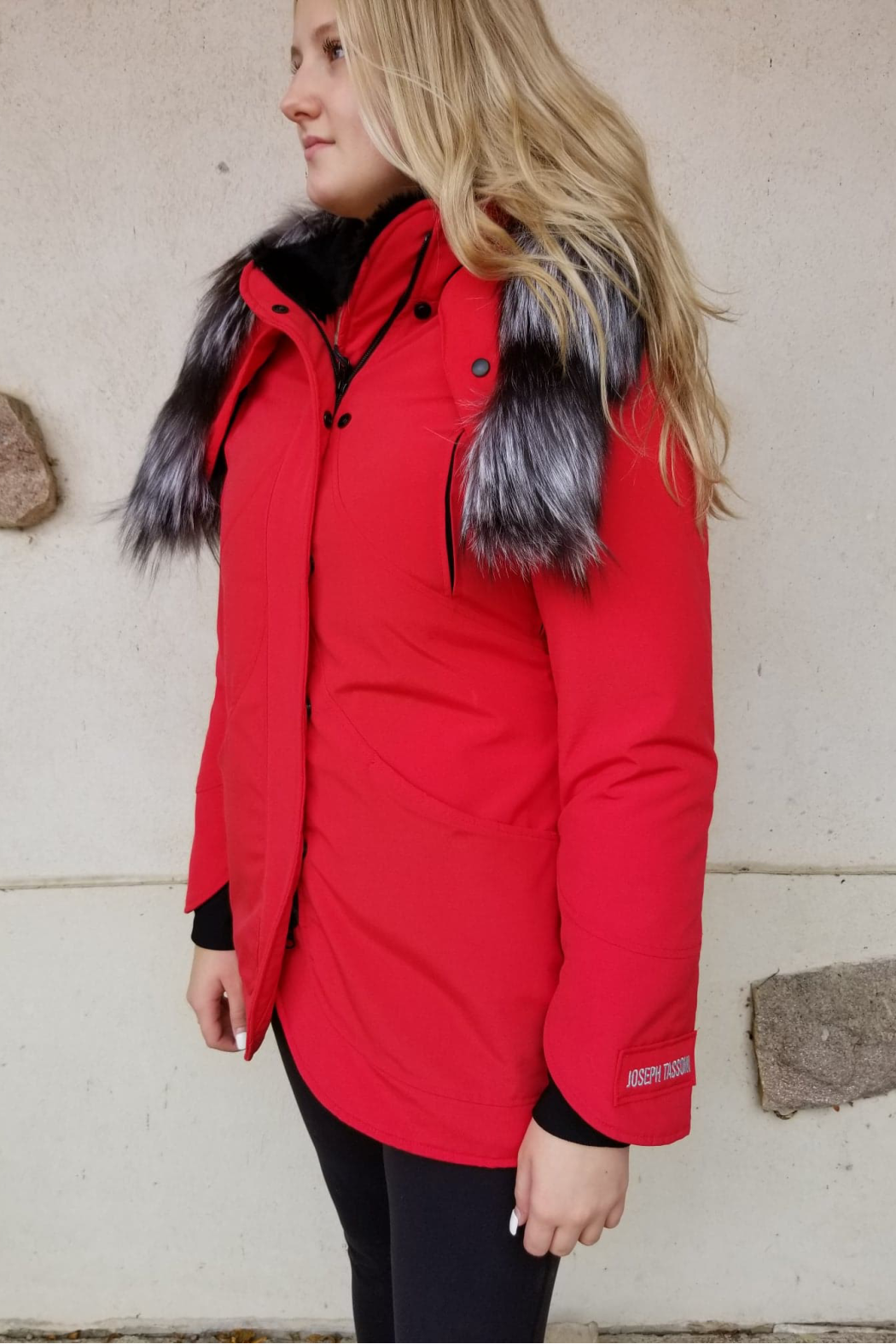 Joseph Tassoni Fingertip Tulip Parka