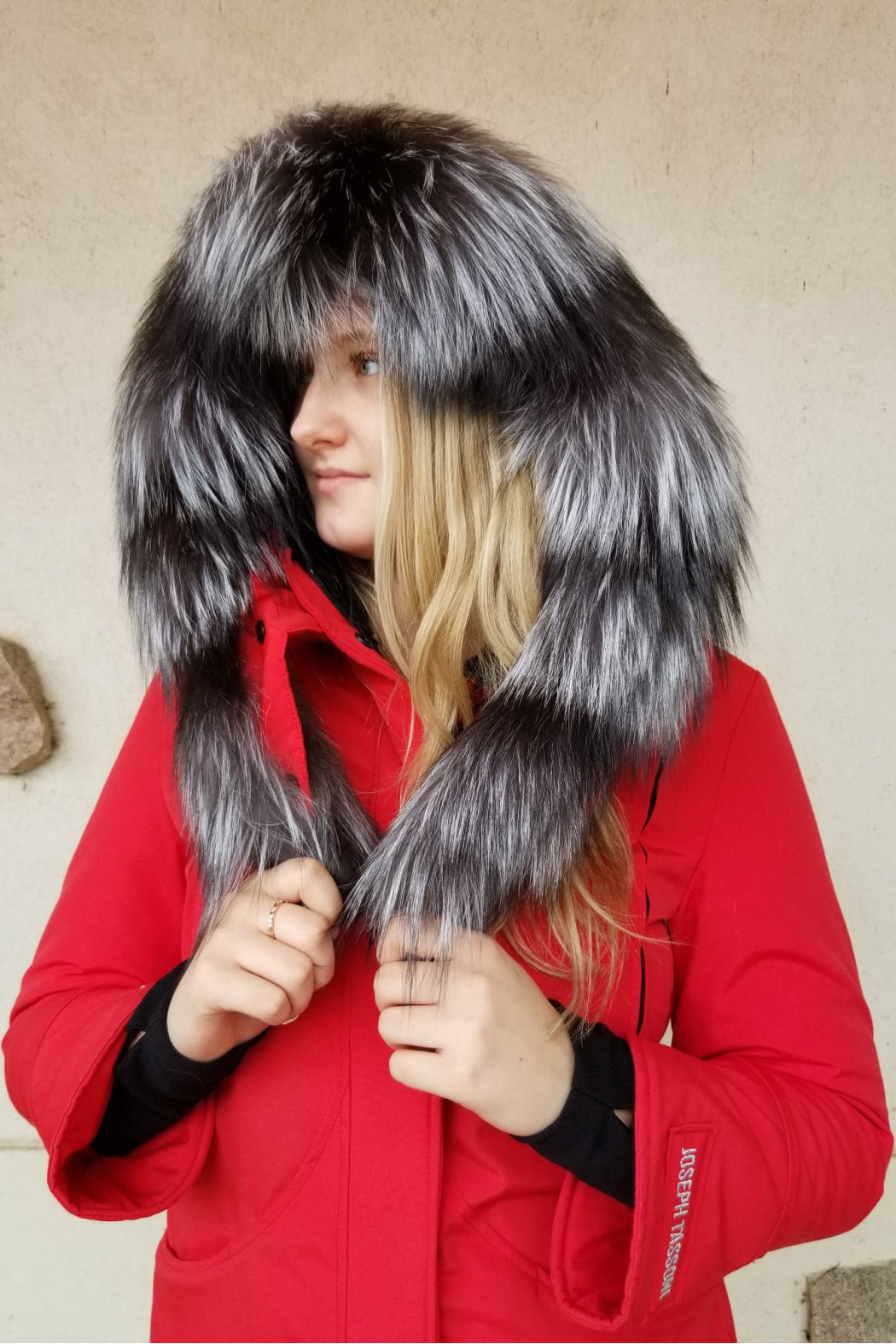 Joseph Tassoni Fingertip Tulip Parka