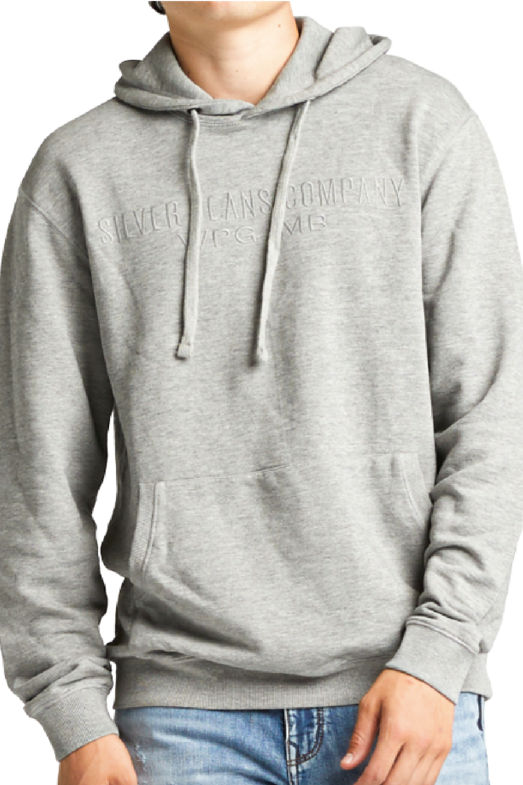 Silver Jeans Co. Logo Hoodie Black X Large