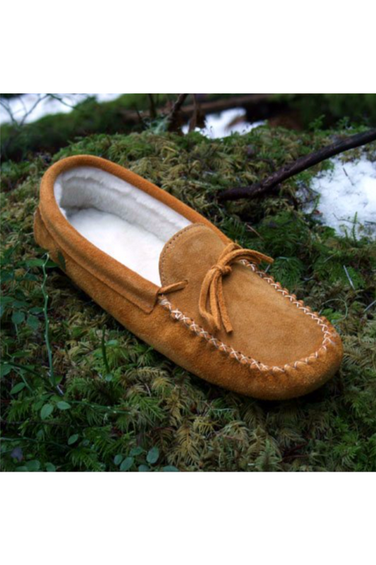 Men's Suede Borg Lined