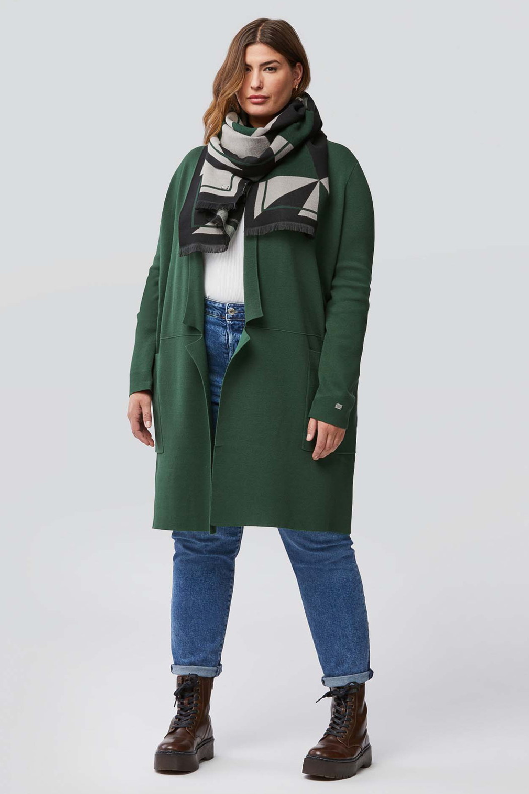 Ashlyn Geometric Scarf
