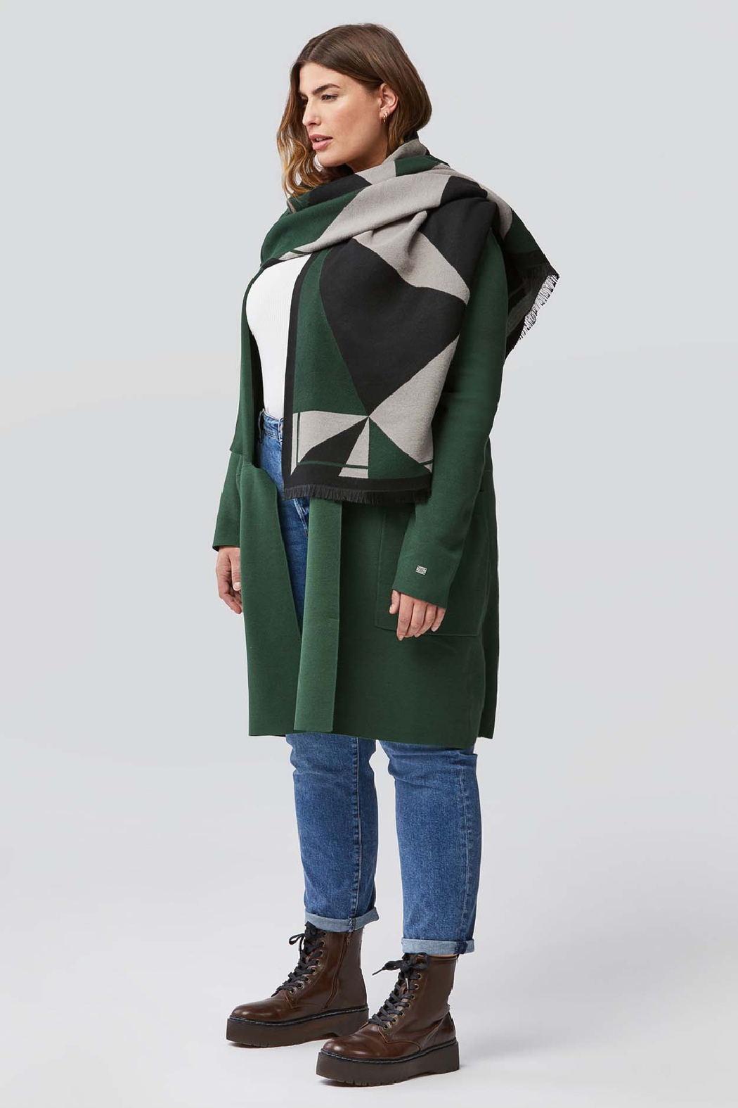 Ashlyn Geometric Scarf