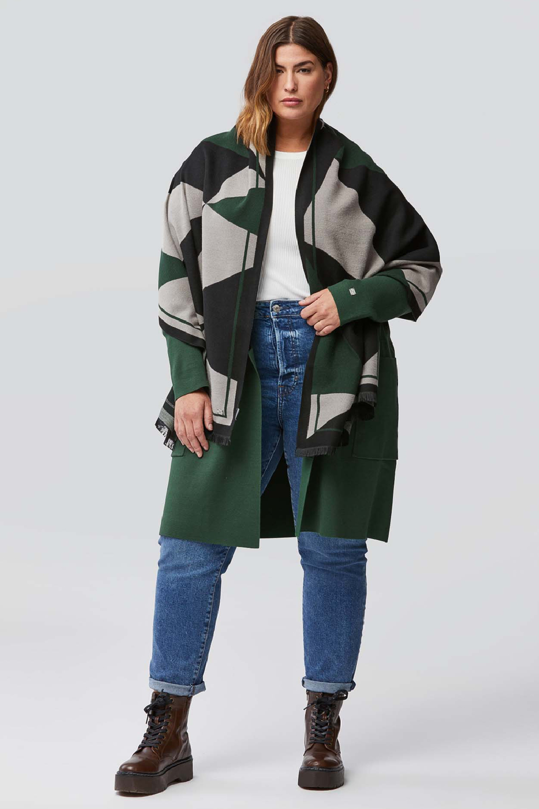 Ashlyn Geometric Scarf