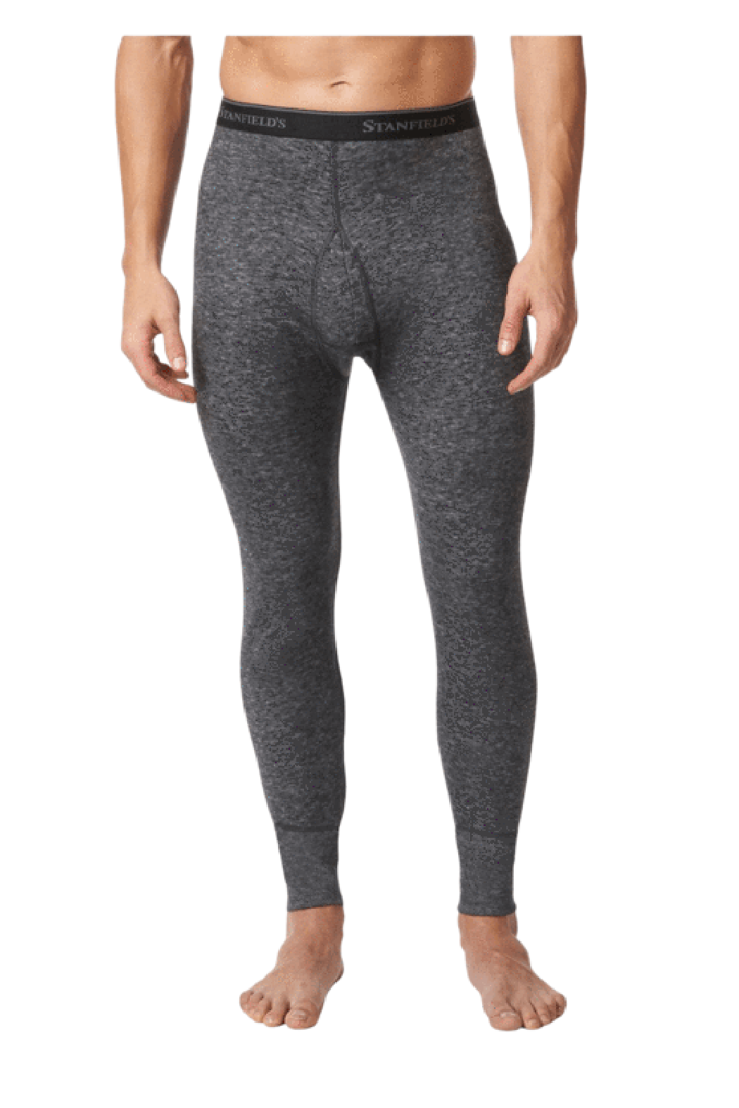 Two-Layer Wool Blend Long Underwear