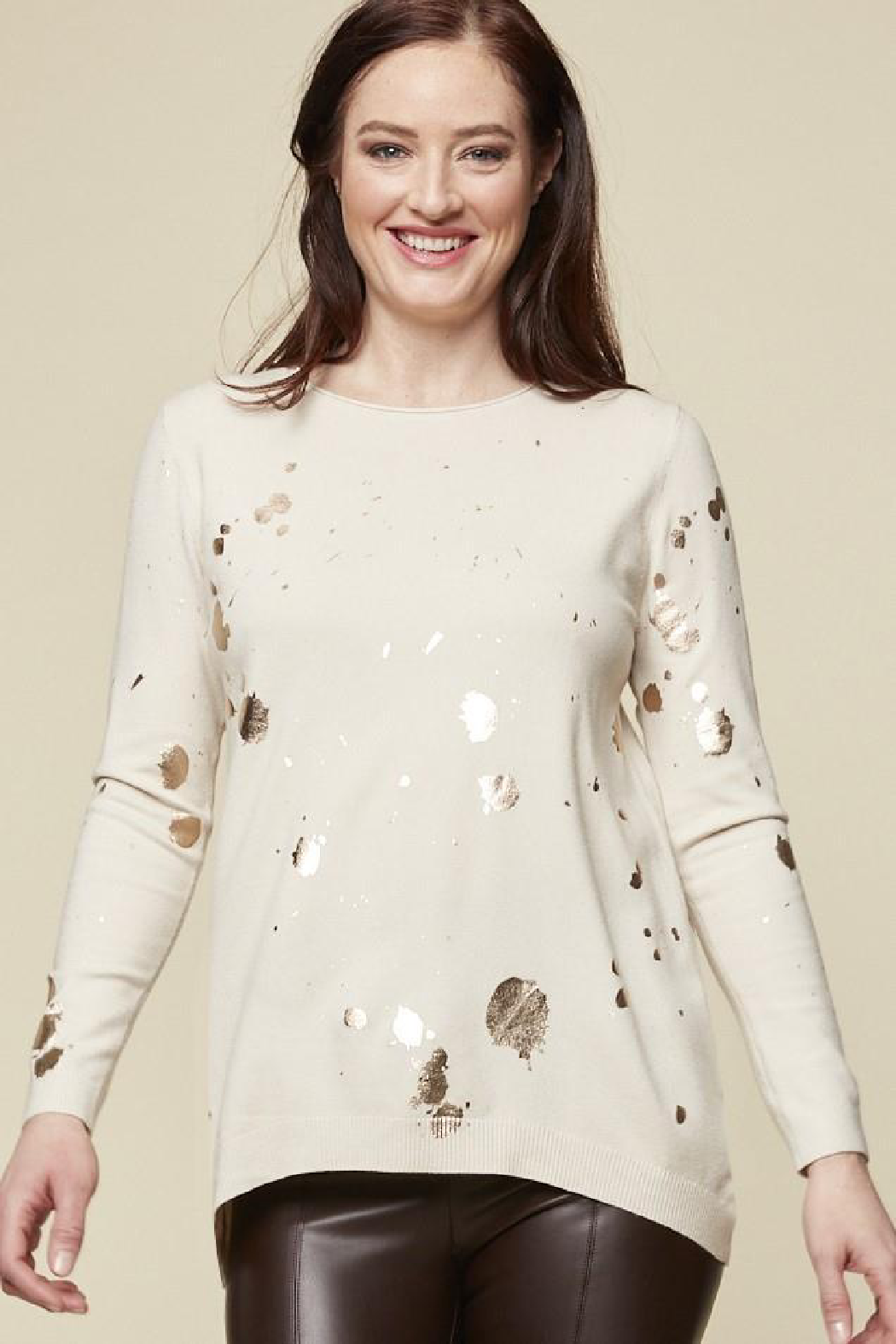 Jumper with paint splatter online