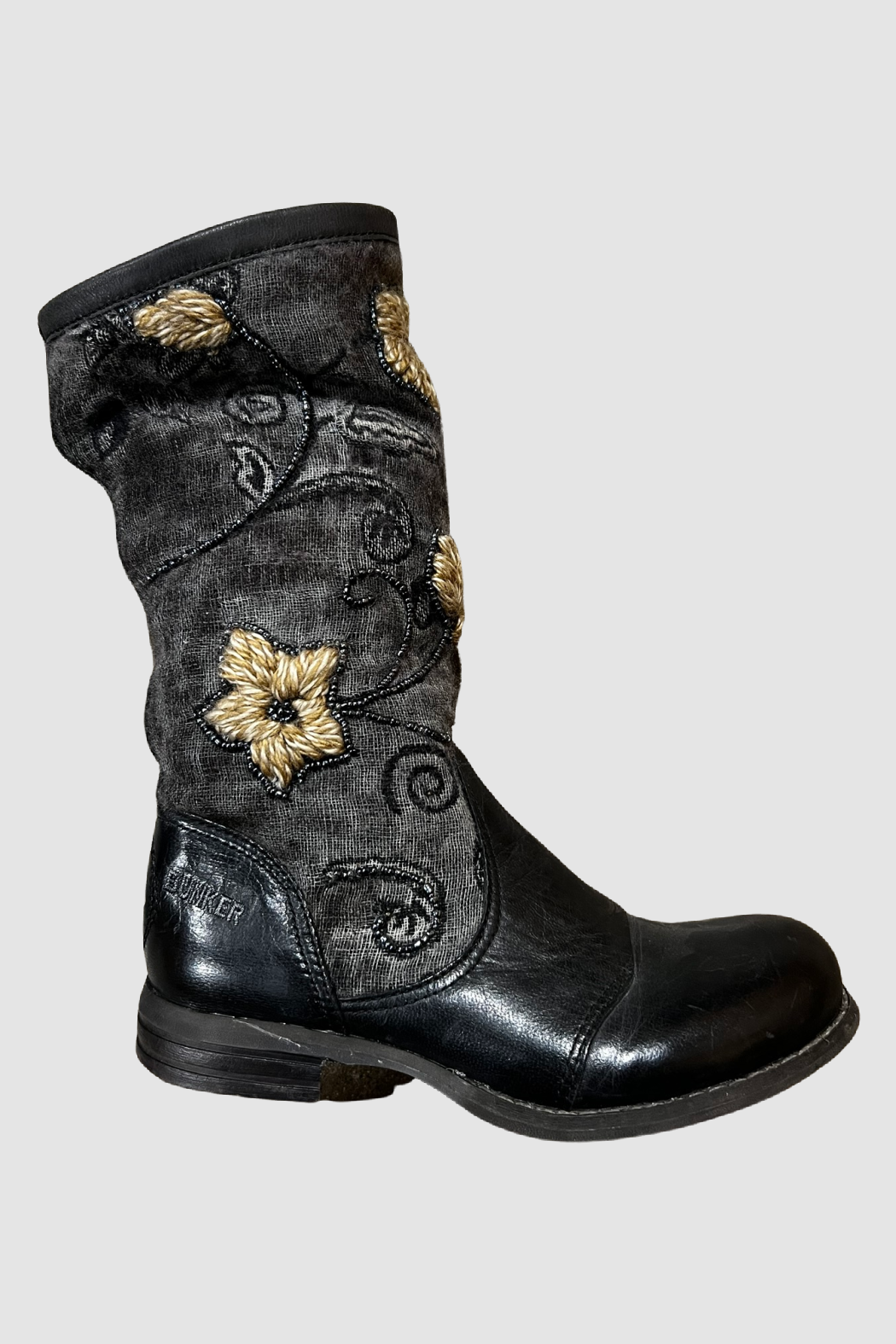 Floral 2025 embroidered boots