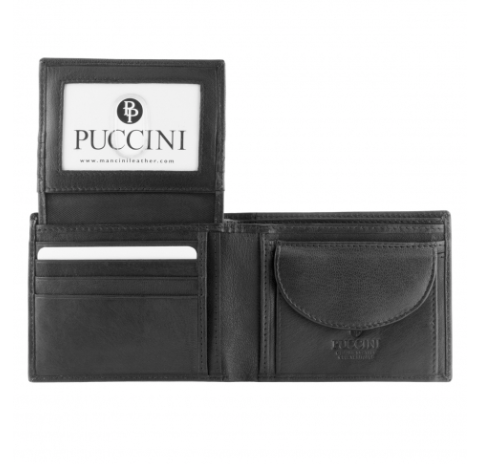 Mens Left Wing Wallet with Coin Pocket