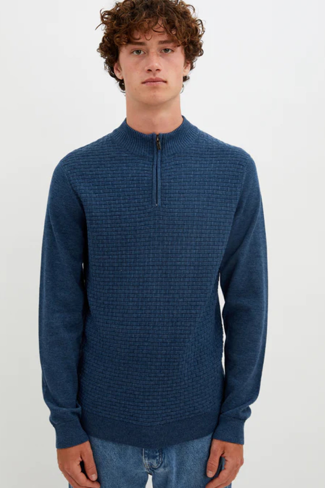 Nolan Half Zip Sweater