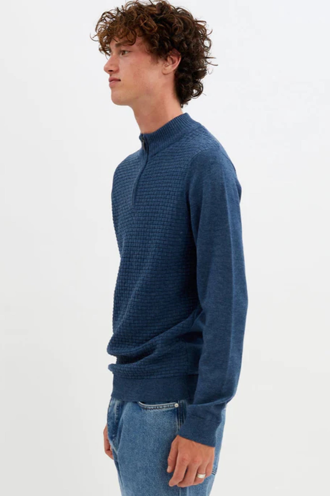 Nolan Half Zip Sweater