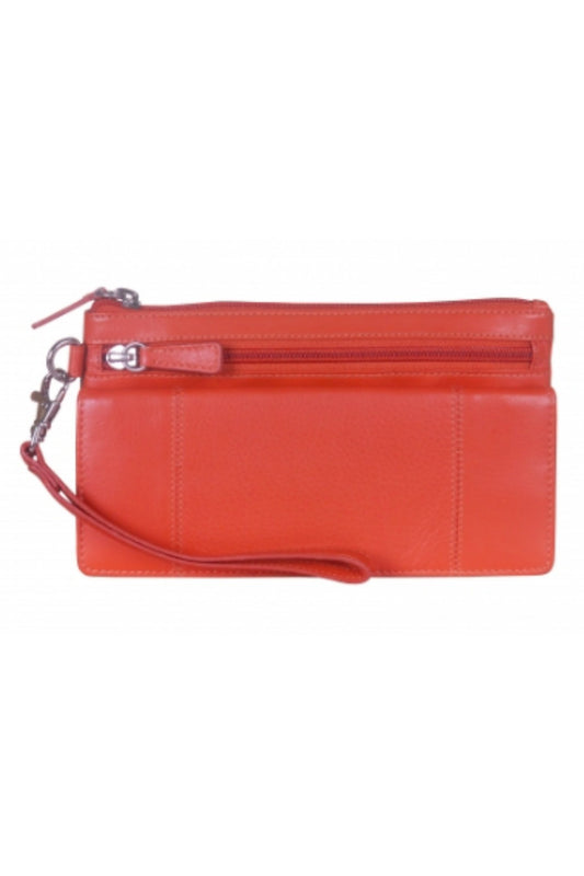 Ladies RFID Secure Wristlet Wallet