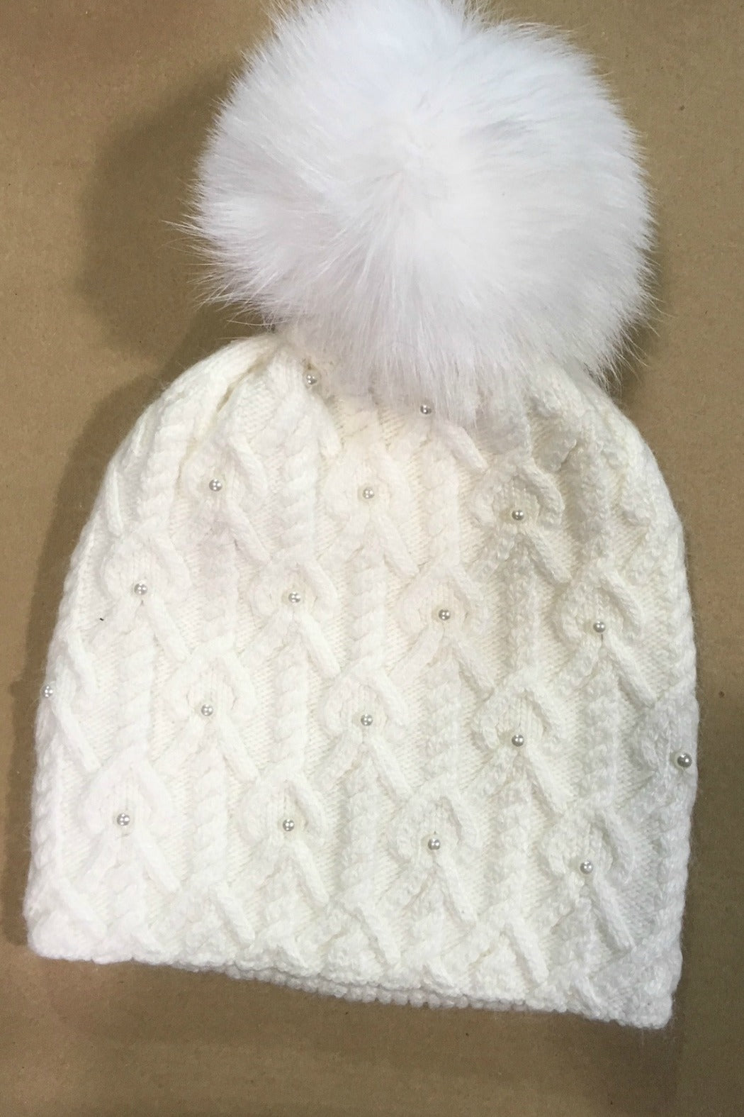 Knit with Pearls Toque