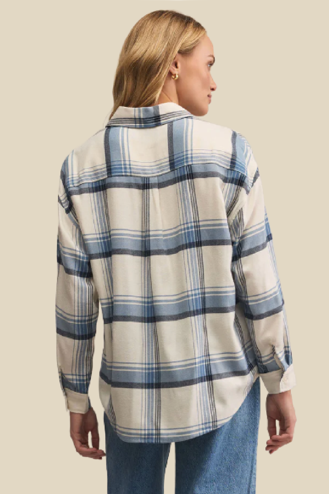 River Plaid Button Up