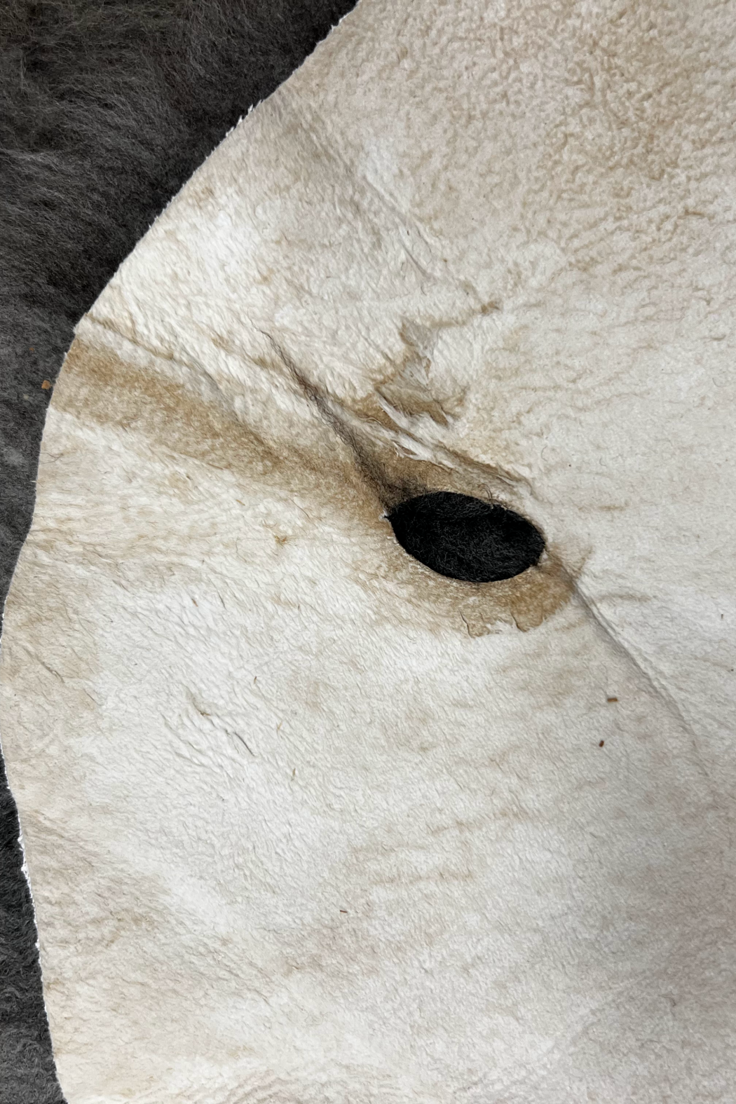 One of a Kind Sheepskin Rug