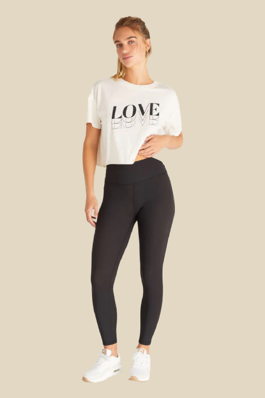 Finesse Rib 7/8 Legging