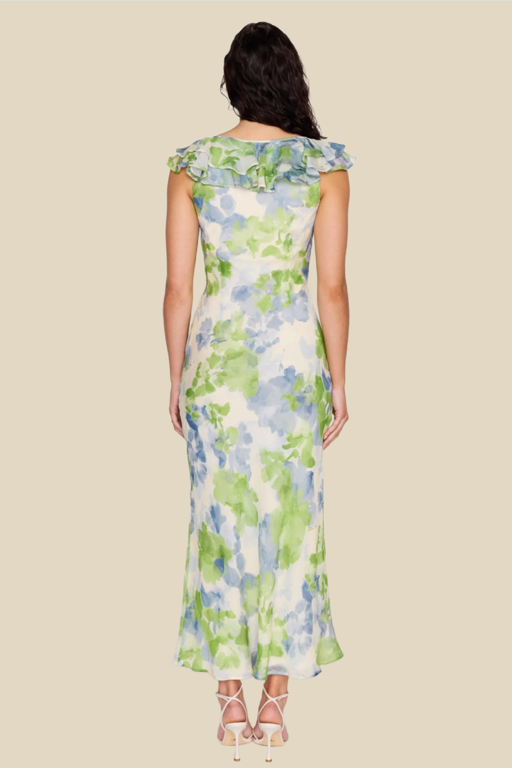 Carrie Ruffled Midi