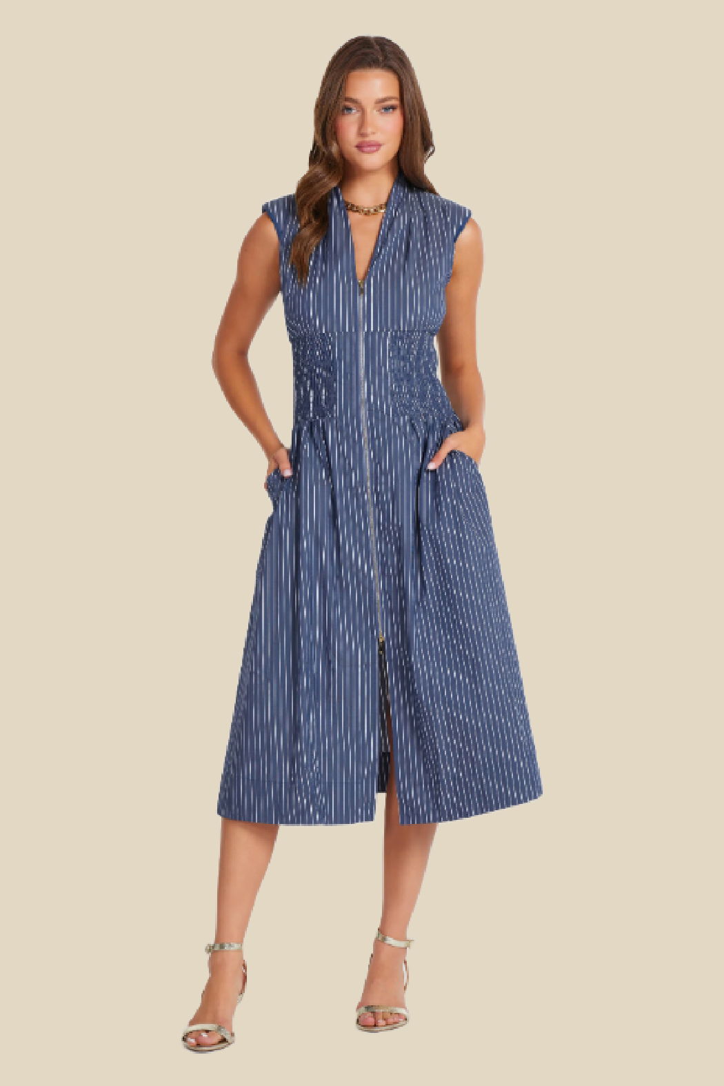 Skye Zip Front