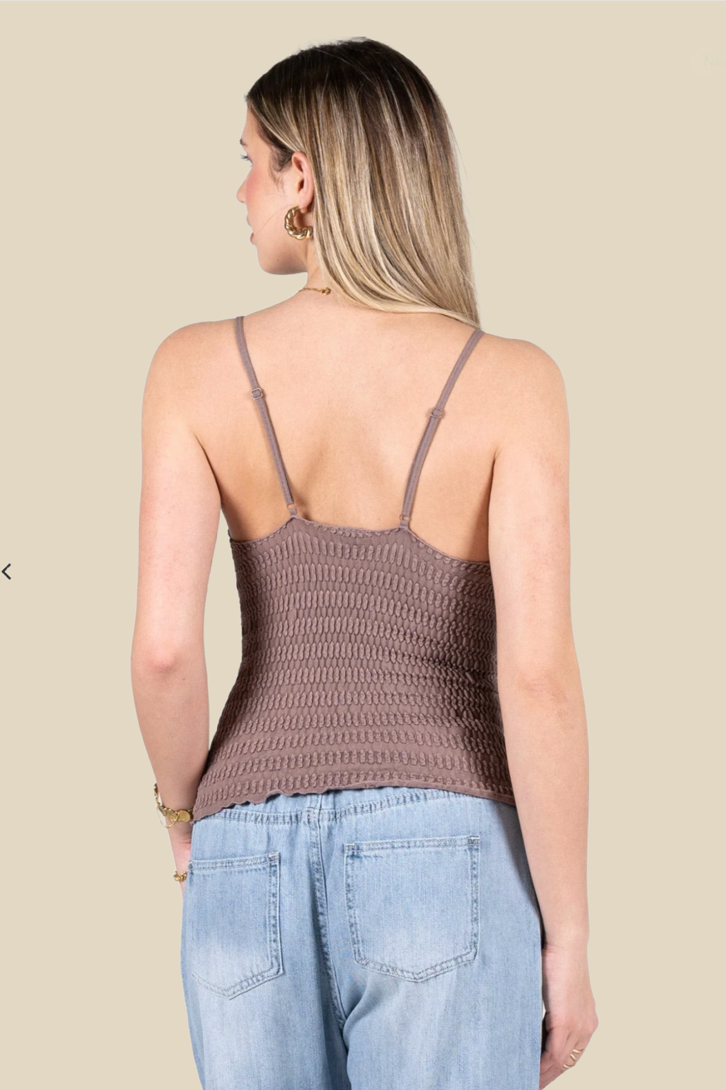 Seamless Smocked Cami