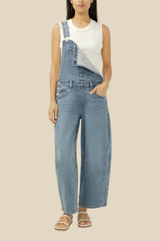 Barrel Leg Overalls