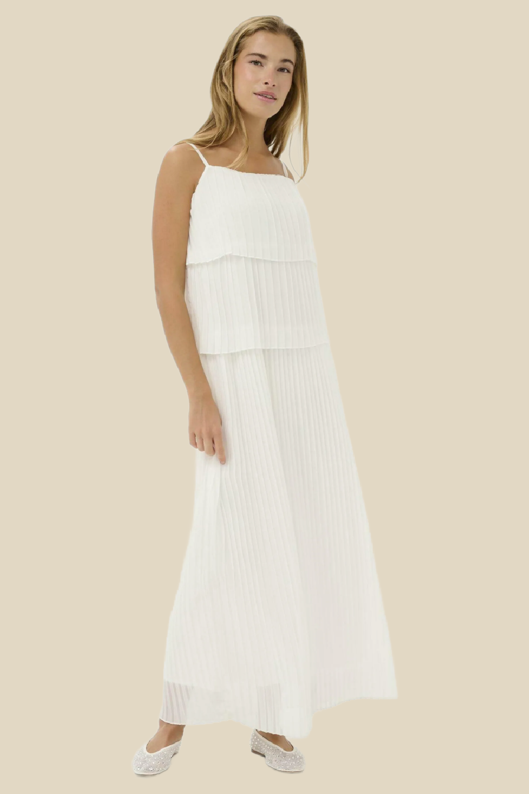 Kiera Plisse Dress