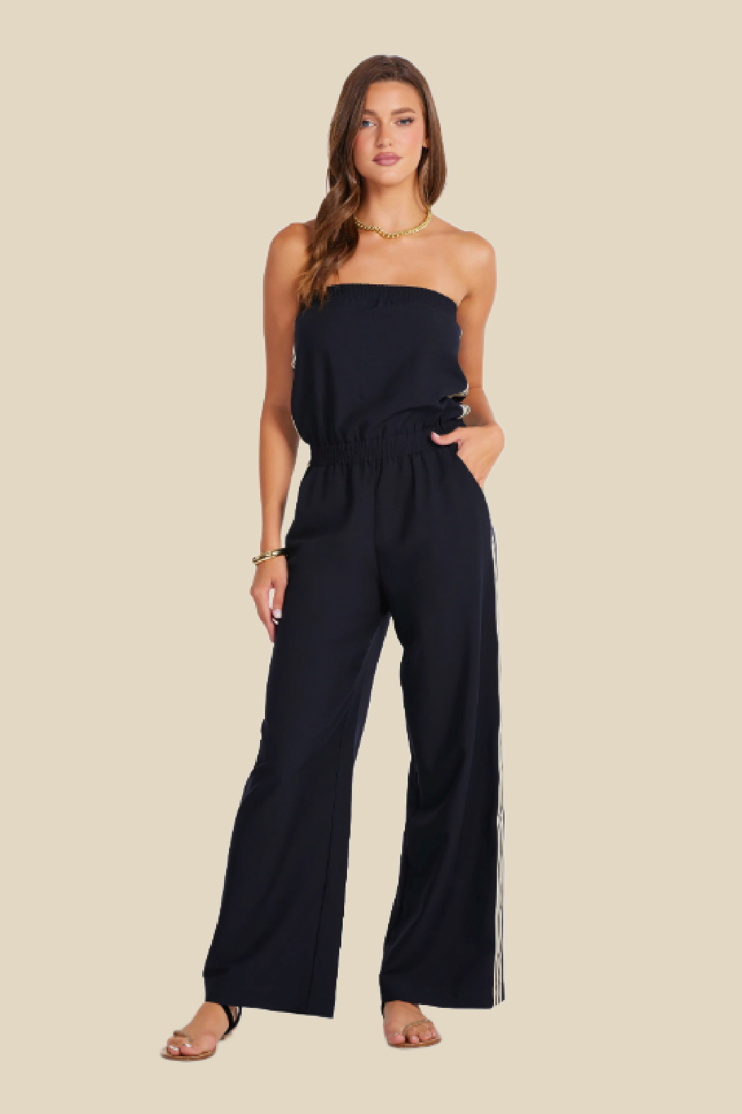 Jagger Strapless Jumpsuit